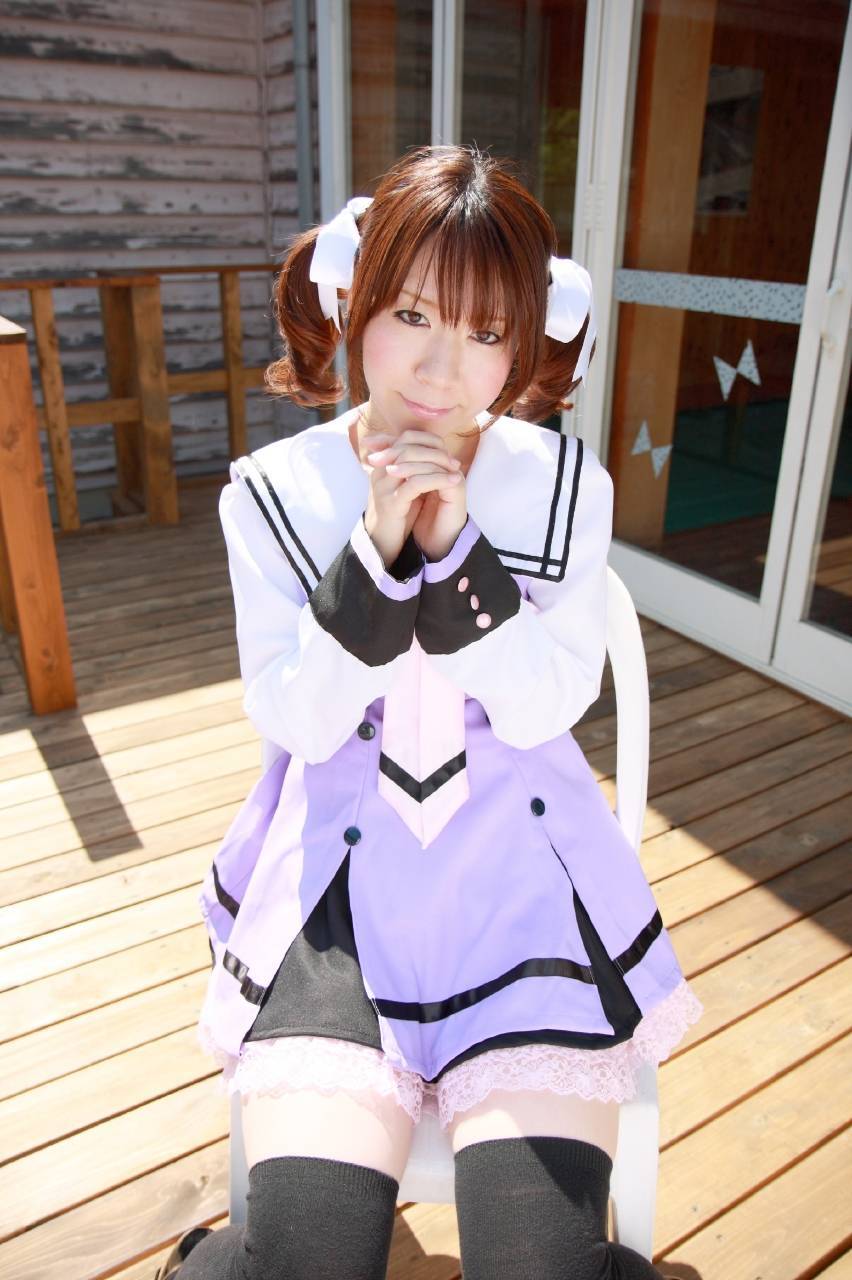 [Cosplay] 2013.04.05 Neko  School Girl - 2 Cosplayers 2